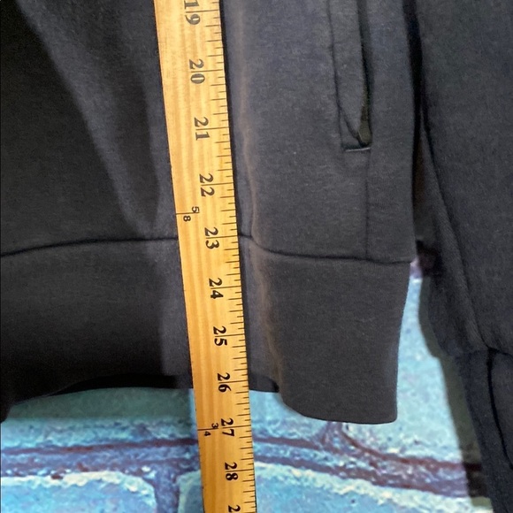 YKK Casual Hoodie Navy Blue XL - Picture 7 of 7